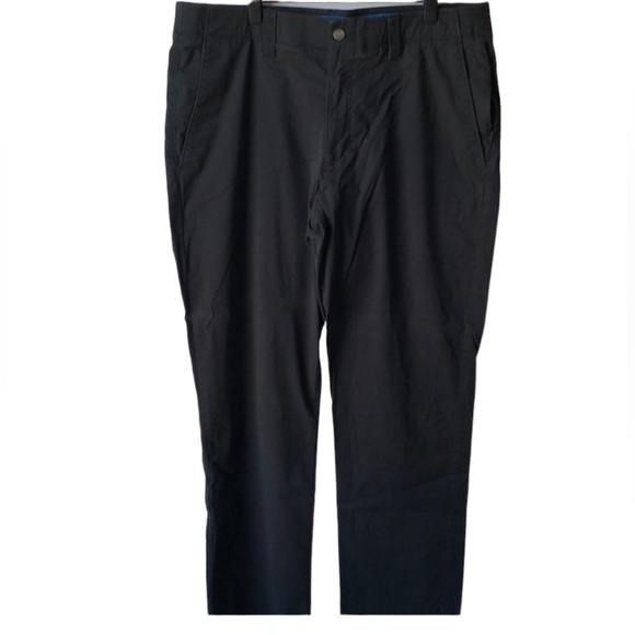 𝅺CALLAWAY Pants Golf Size 36x32 Golf Pants Black Pickets - Picture 1 of 7